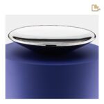 Metalen urn - Crescent Tall blauw - 4,01 Liter