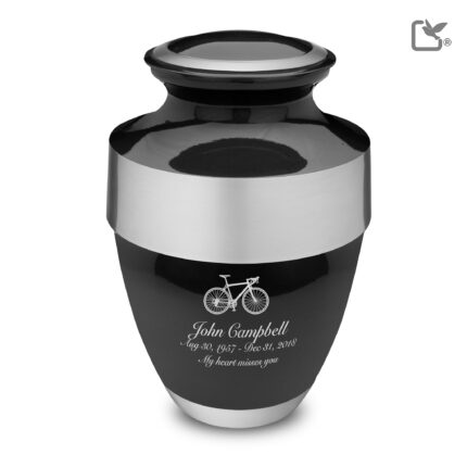 Metalen urn - Espana antraciet - 3,41 Liter