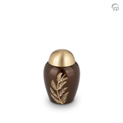 Metalen urn - keepsake met gravure - 0,05 Liter