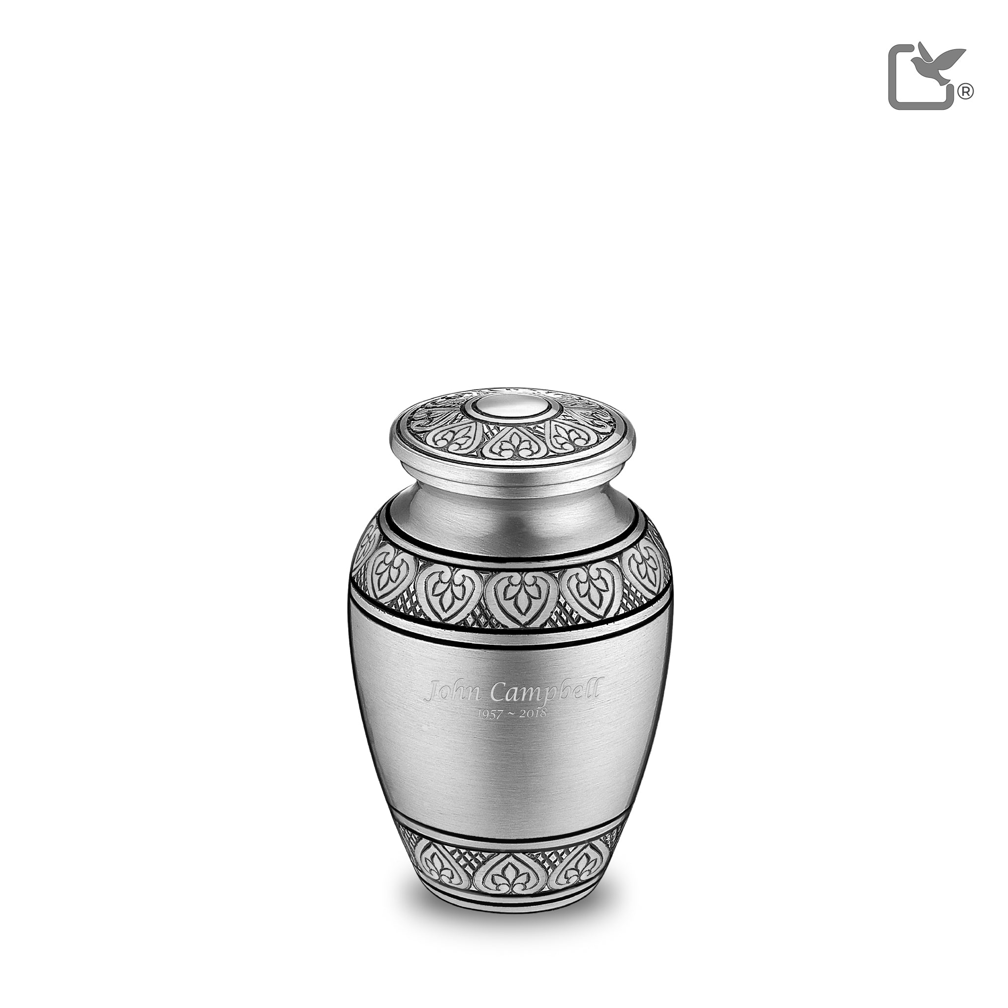 Metalen urn - Klassiek - 0,07 Liter Metalen urn - Klassiek - 0,07 Liter