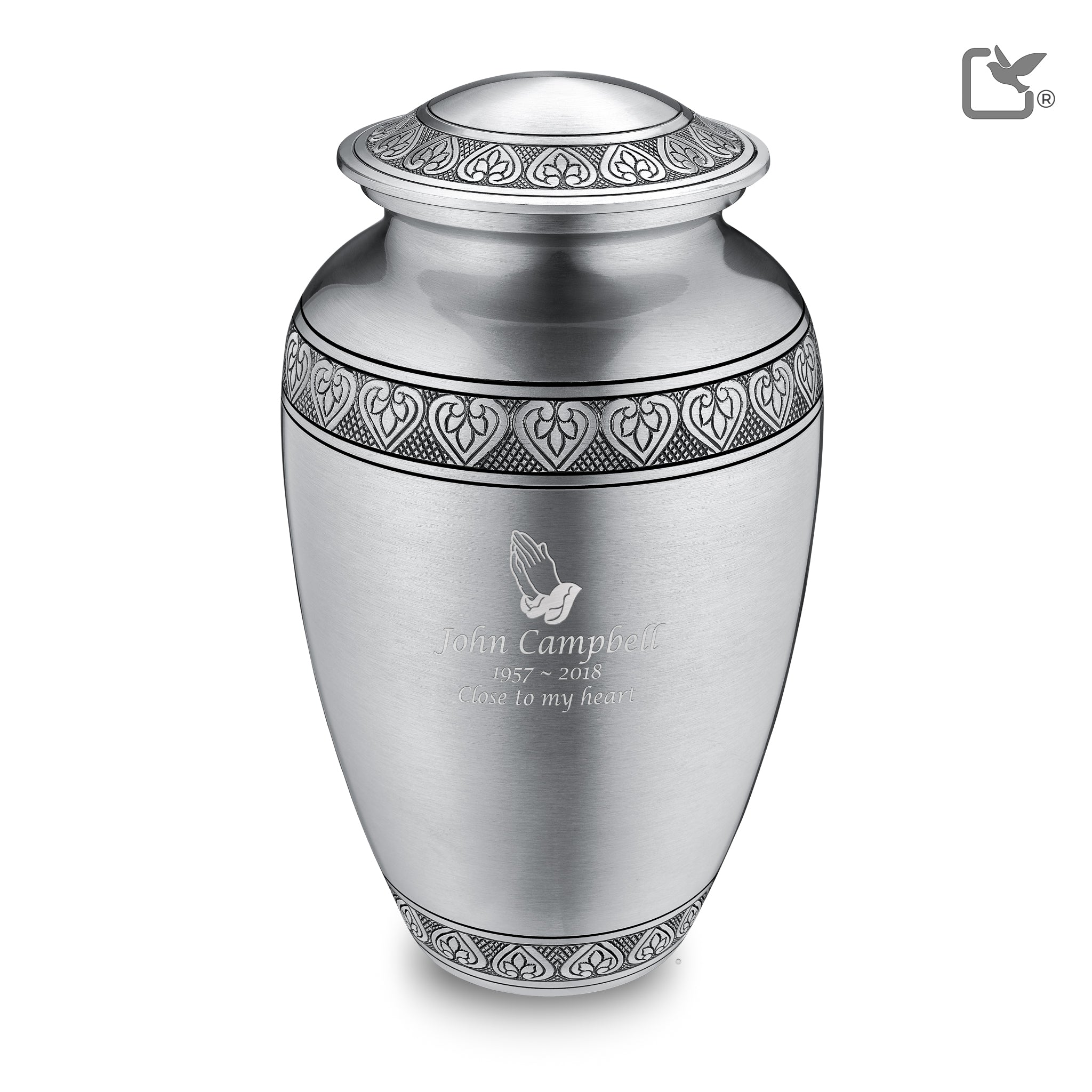 Metalen urn - Klassiek - 3,36 Liter Metalen urn - Klassiek - 3,36 Liter