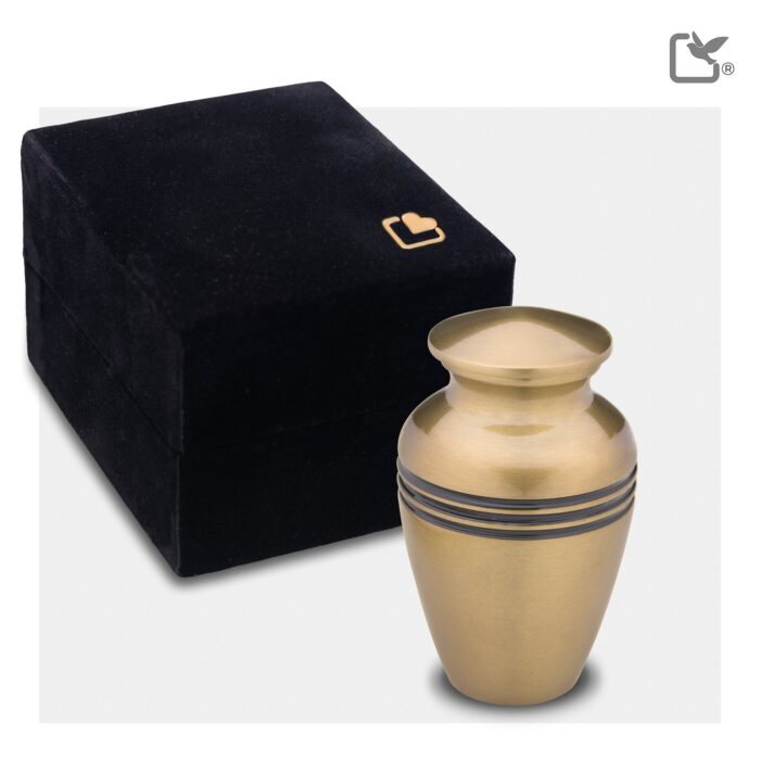 Metalen urn - Radiance goud - 0,07 Liter