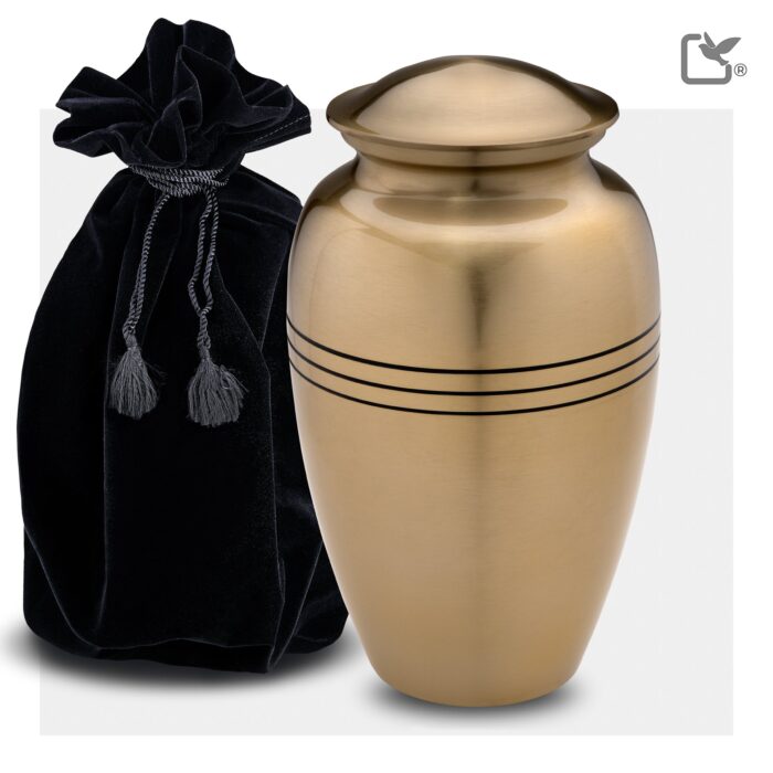 Metalen urn - Radiance goud - 3,36 Liter