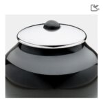 Metalen urn - Simplicity antraciet - 0,80 Liter