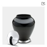 Metalen urn - Simplicity antraciet - 0,80 Liter