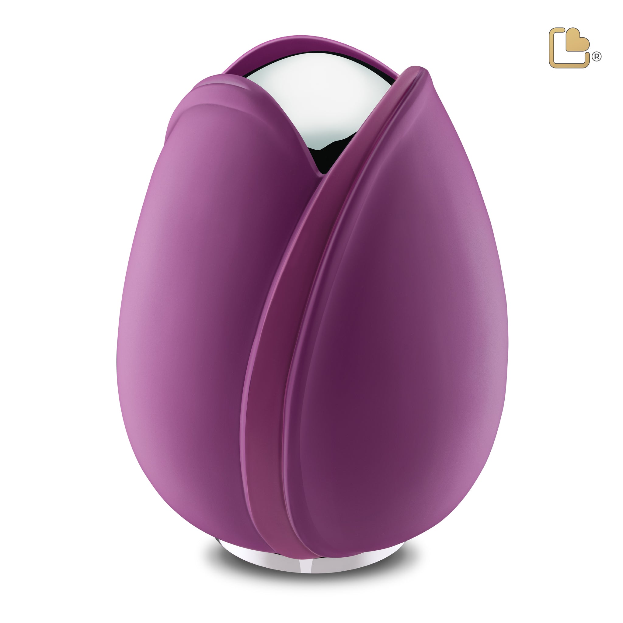 Metalen urn - Tulp paars - 5,31 Liter Metalen urn - Tulp paars - 5,31 Liter