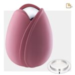 Metalen urn - Tulp roze - 5,31 Liter