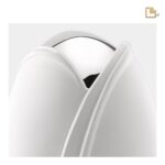Metalen urn - Tulp wit - 0,66 Liter
