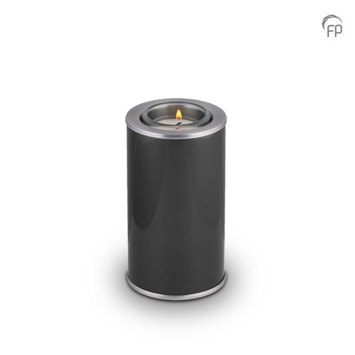 Metalen urn - Z kaarshouder - 0,40 Liter Metalen urn - Z kaarshouder - 0,40 Liter