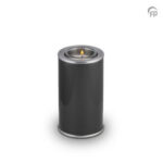 Metalen urn - Z kaarshouder met gravure - 0,40 Liter