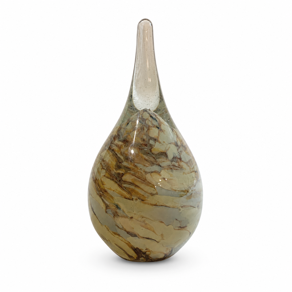 Natuurstenen urn - Druppel Klein Marble - productfoto