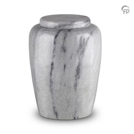 Natuurstenen urn - Marmeren grijs - 3,30 Liter