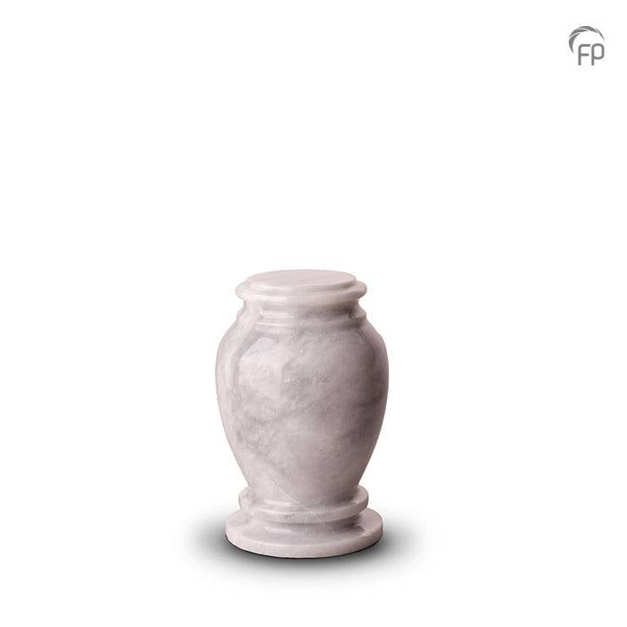 Natuurstenen urn - Marmeren keepsake grijs - 0,15 Liter Natuurstenen urn - Marmeren keepsake grijs - 0,15 Liter