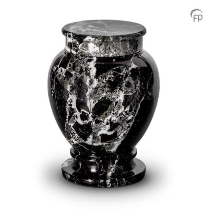 Natuurstenen urn - Marmeren met gravure - 3,10 Liter