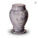 Natuurstenen urn - Marmeren met gravure - 3,60 Liter