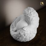 Porseleinen dierenurn - Angelic Hond wit - 1,46 Liter