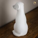 Porseleinen dierenurn - Hond Mist - 1,21 Liter