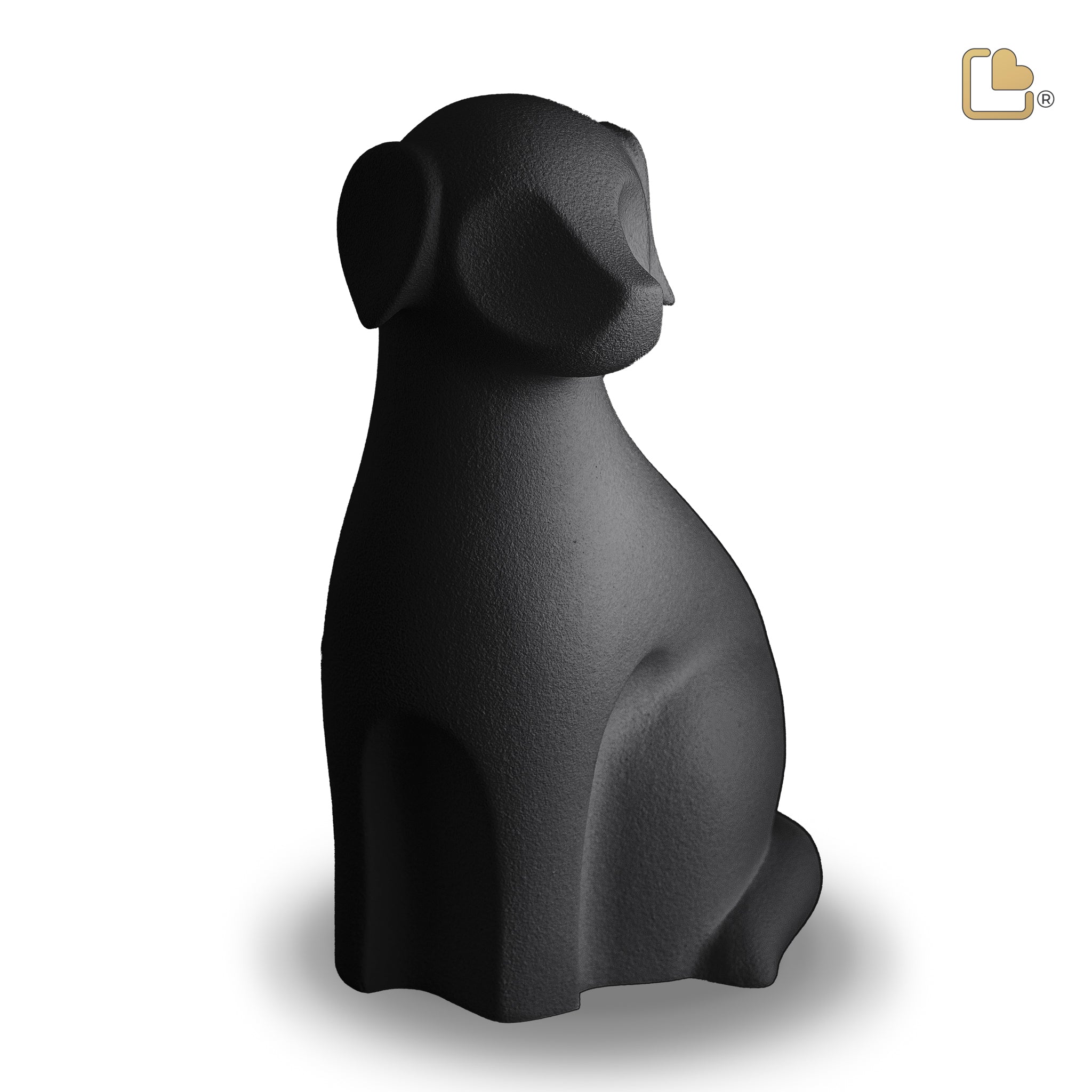 Porseleinen dierenurn - Hond Onyx - 1,21 Liter Porseleinen dierenurn - Hond Onyx - 1,21 Liter