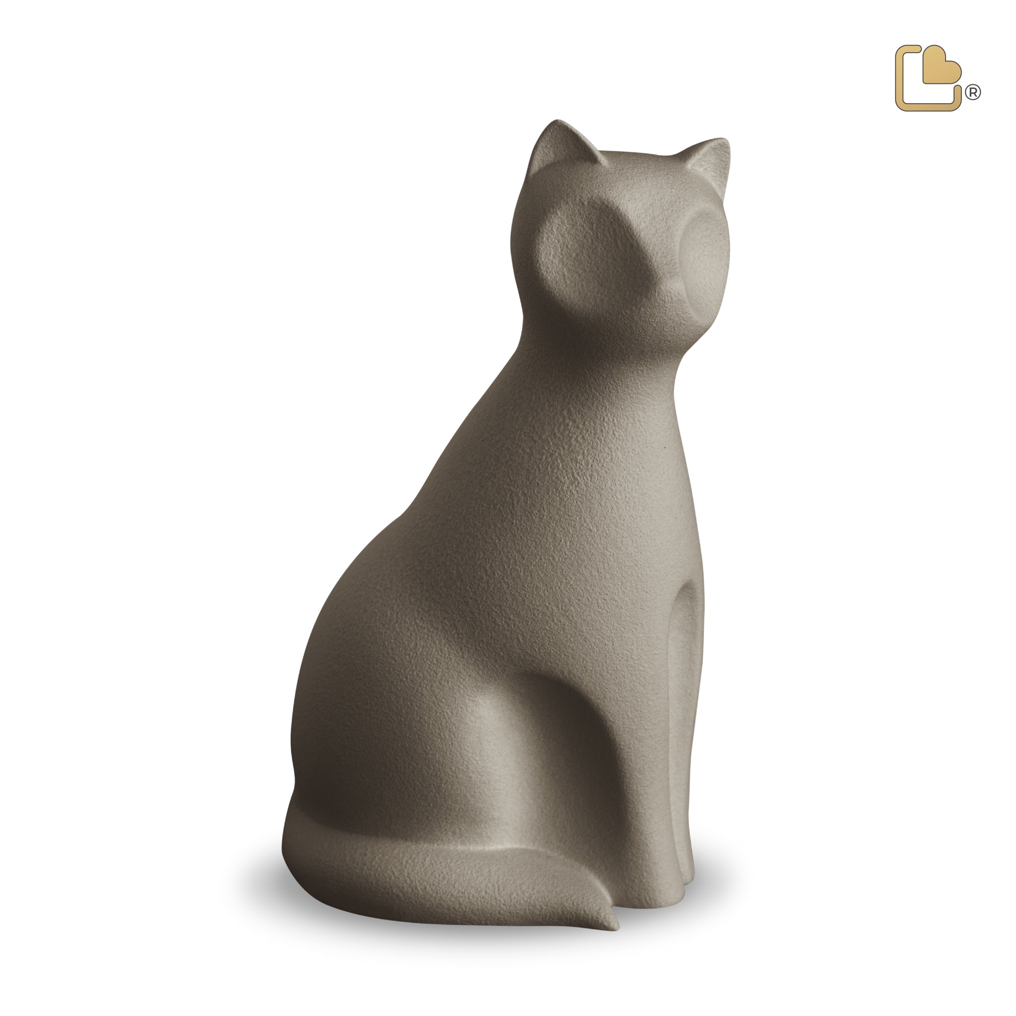 Porseleinen dierenurn - Kat Sand - 0,70 Liter Porseleinen dierenurn - Kat Sand - 0,70 Liter