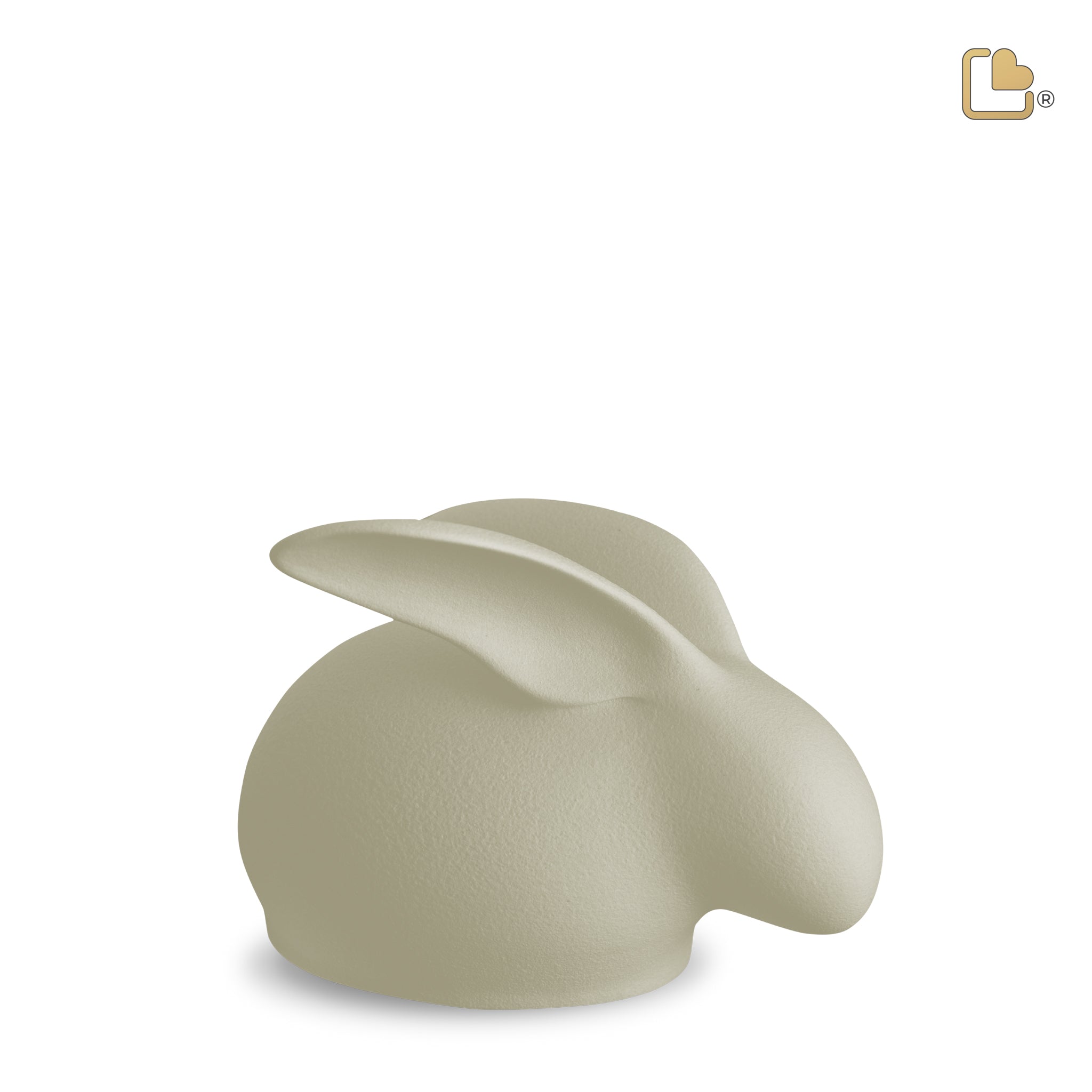 Porseleinen dierenurn - Rabbit Beige - 0,31 Liter Porseleinen dierenurn - Rabbit Beige - 0,31 Liter