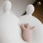 Porseleinen urn - Cradle Child wit - 3,02 Liter
