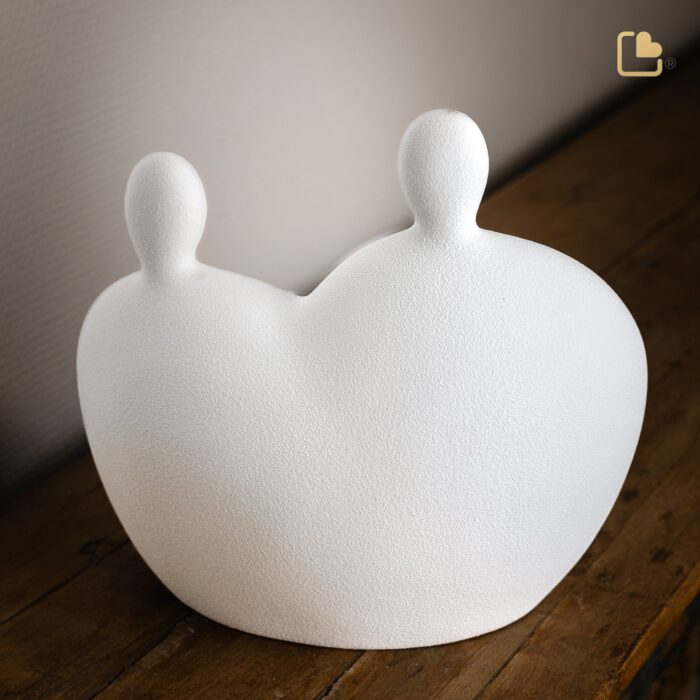 Porseleinen urn - Cradle Child wit - 3,02 Liter
