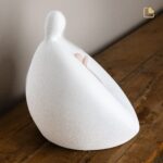 Porseleinen urn - Cradle Child wit - 3,02 Liter