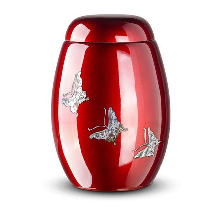 fiberurn-kunstoffen-urnen-vlinderurn-rood