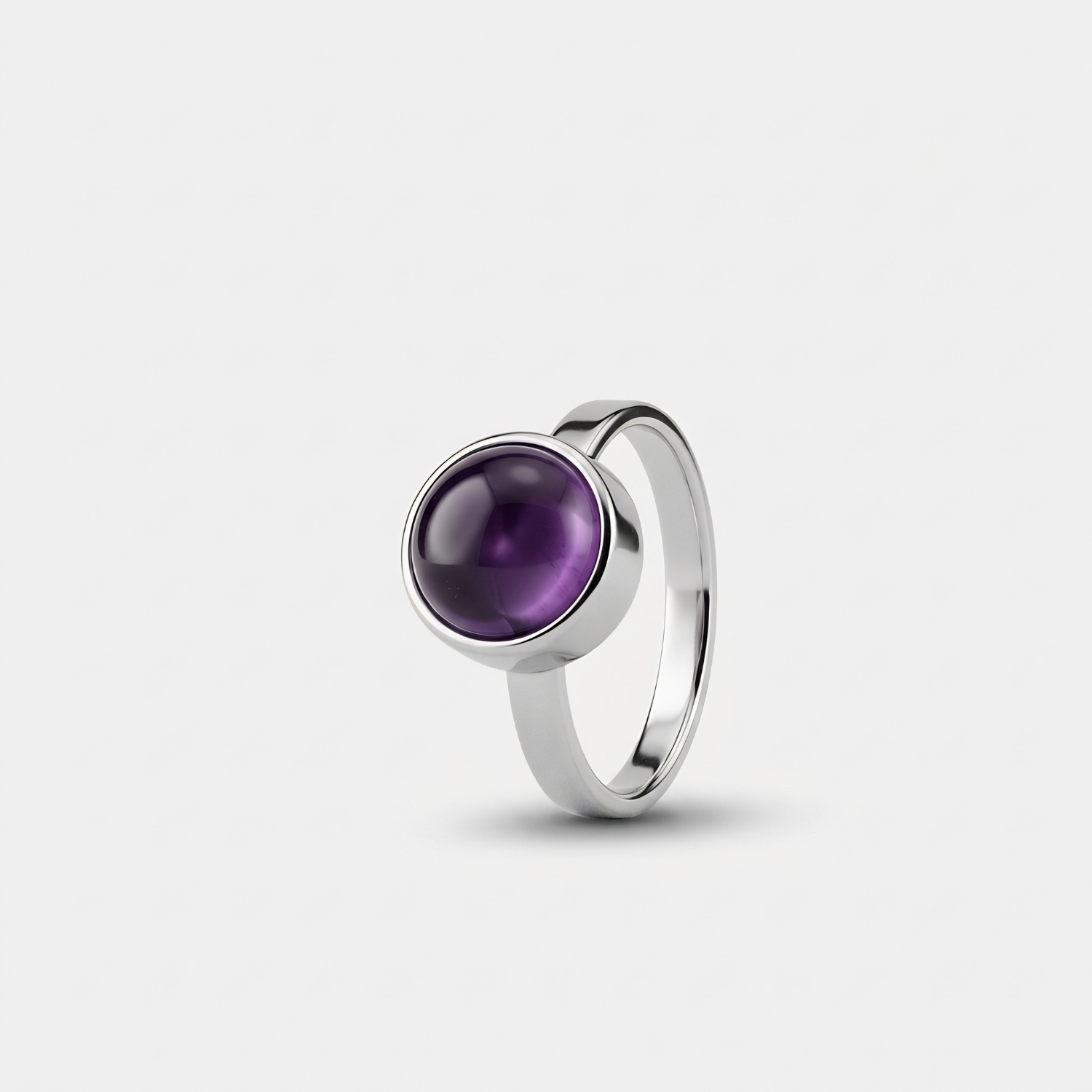 Ring - Amethist - zilver Ring - Amethist - zilver