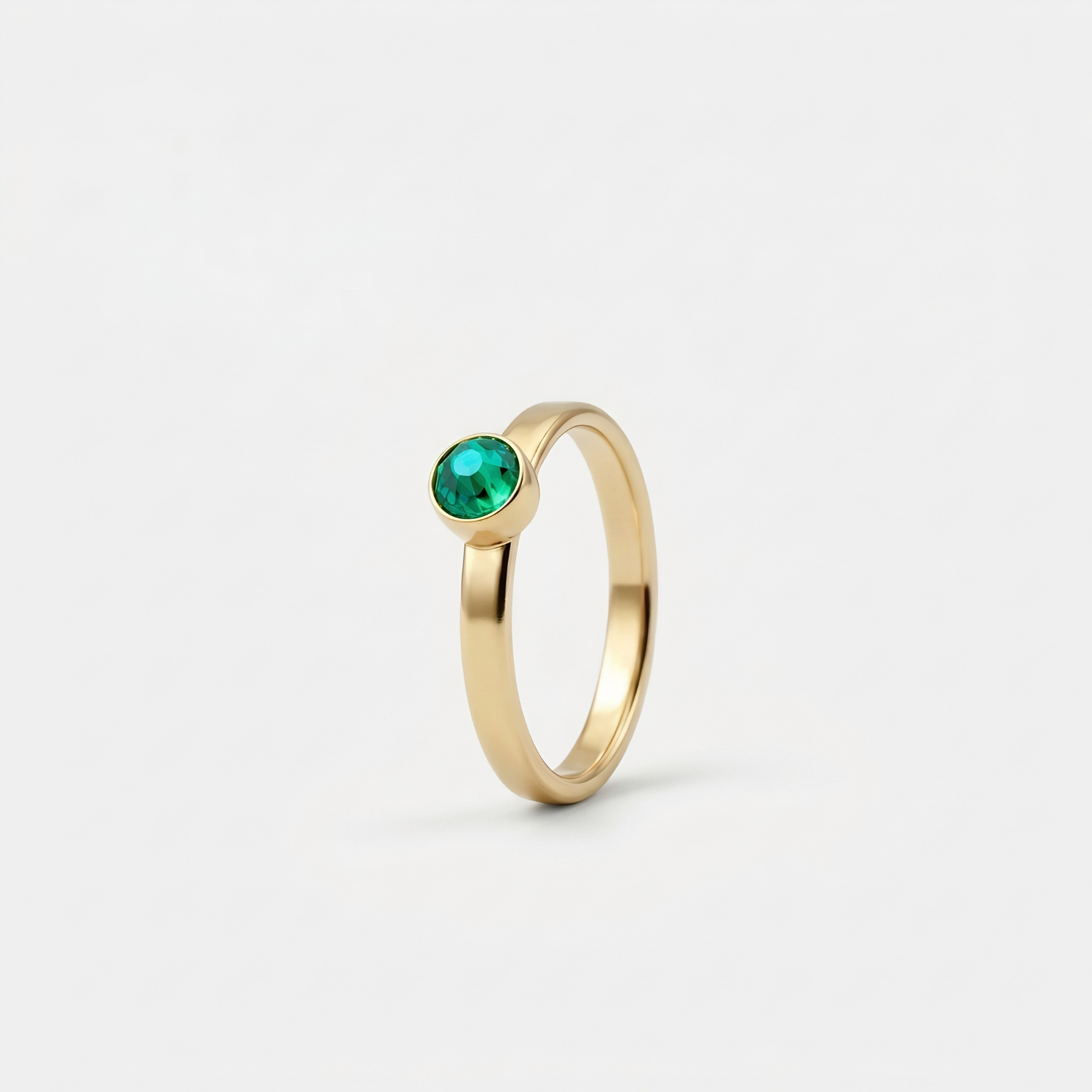 Ring - Mei Smaragd - goud Ring - Mei Smaragd - goud