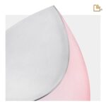 RVS urn - Druppel roze - 0,85 Liter