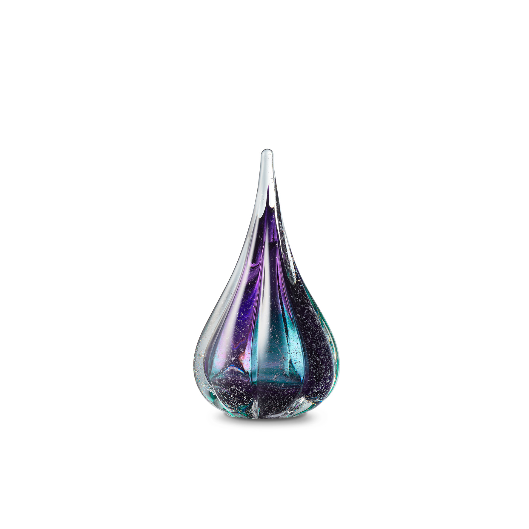 sparkle urn paars groen