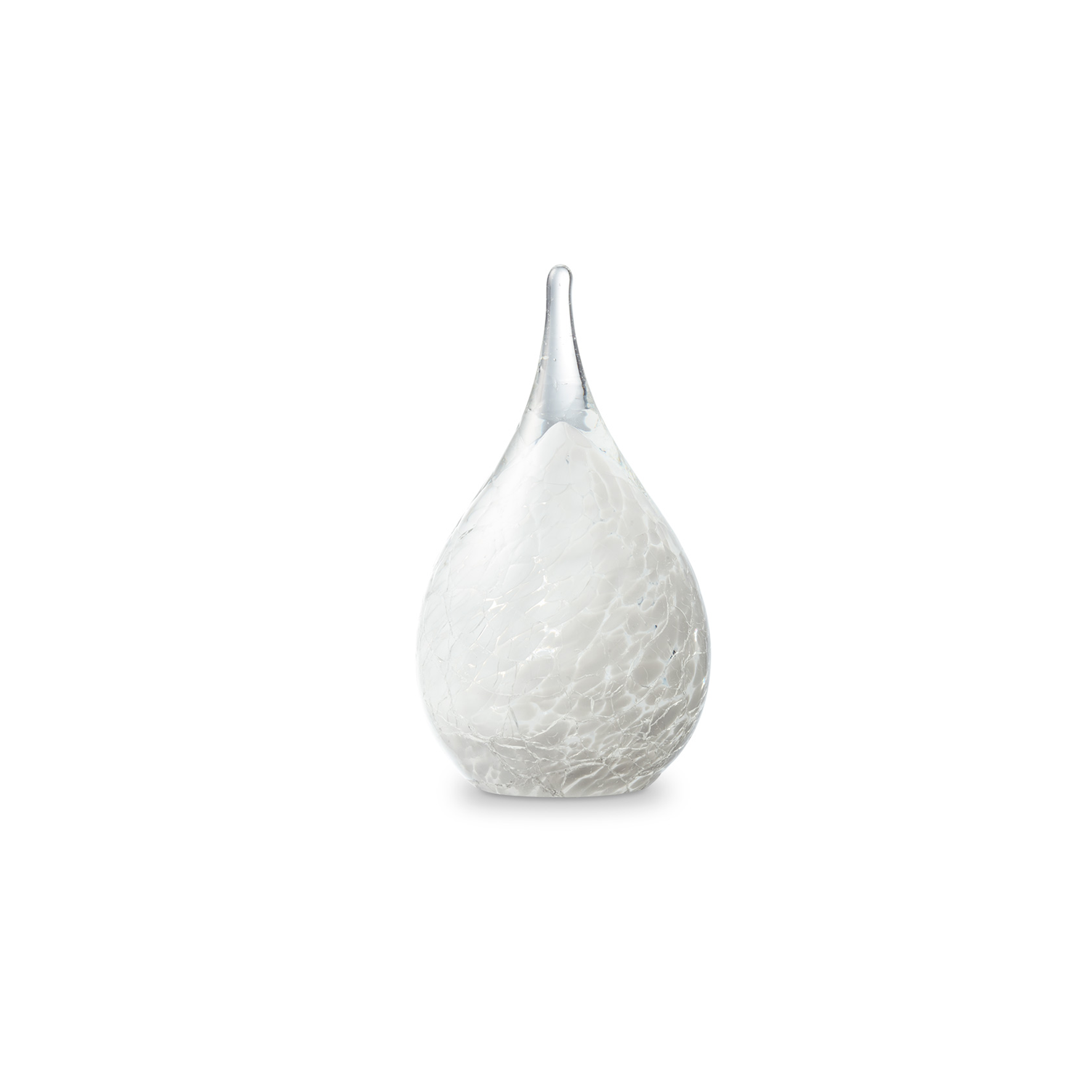 Druppel urn wit