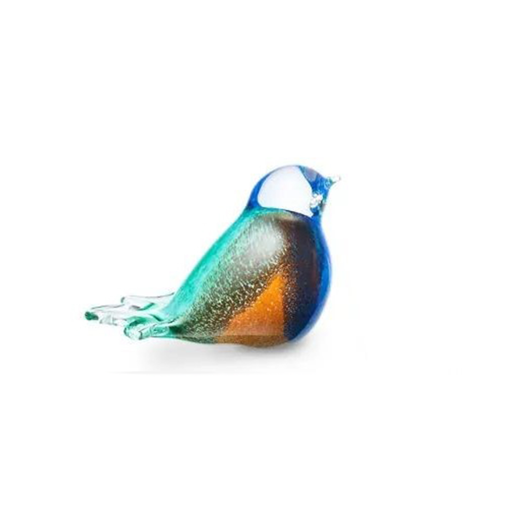 glazen urn vogel