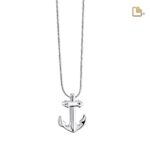 Urn - Anchor Ashes Pendant - zilver