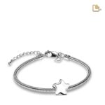 Urn - Angelic Ster Ashes Bead - zilver