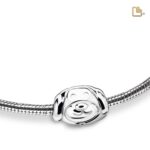 Urn - DogFace Ashes Bead - zilver