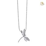 Urn - DragonFly Ashes Pendant - zilver