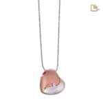 Urn - HeartFelt Ashes Pendant Vermeil w/Zirconia - zilver