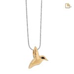 Urn - HummingBird Ashes Pendant Vermeil - goud