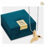Urn - HummingBird Ashes Pendant Vermeil - goud