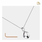 Urn - InfiniteLove Ashes Pendant - zilver