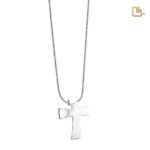 Urn - Kruis Ashes Pendant - zilver