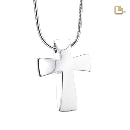 Urn - Kruis Ashes Pendant - zilver