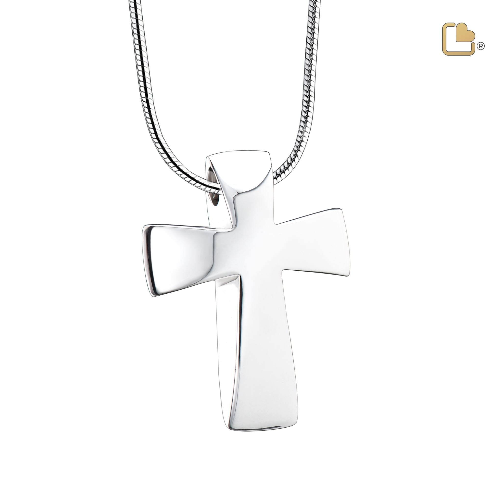 Urn - Kruis Ashes Pendant - zilver Urn - Kruis Ashes Pendant - zilver