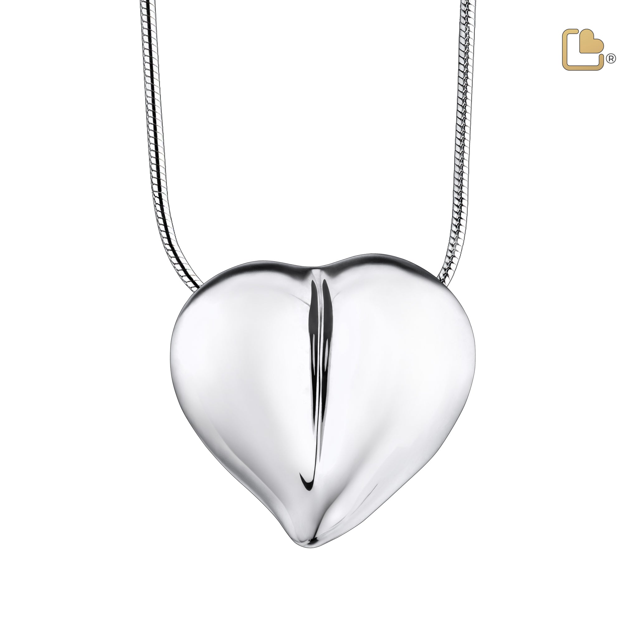 Urn - LoveHeart Ashes Pendant - zilver Urn - LoveHeart Ashes Pendant - zilver