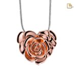 Urn - LoveRose Ashes Pendant RoseGold Vermeil