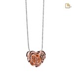 Urn - LoveRose Ashes Pendant RoseGold Vermeil