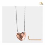 Urn - LoveRose Ashes Pendant RoseGold Vermeil
