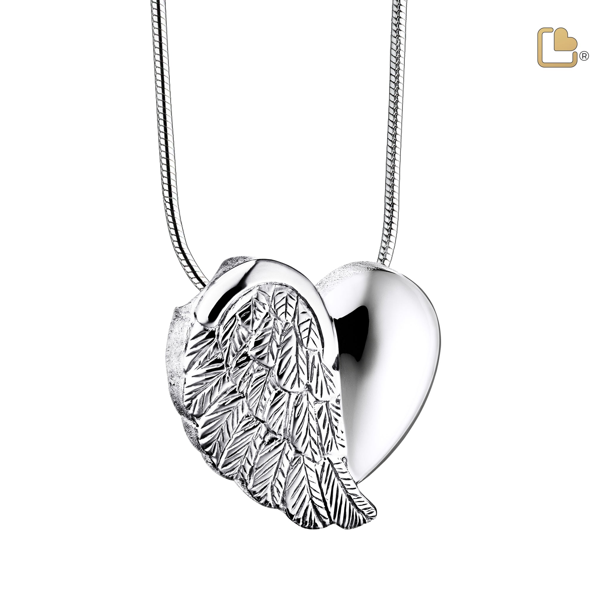 Urn - LoveWings Ashes Pendant - zilver Urn - LoveWings Ashes Pendant - zilver